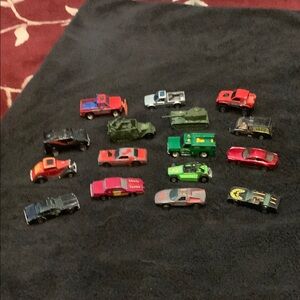 Assorted Die-Cast Toy Cars Set Hot Wheels